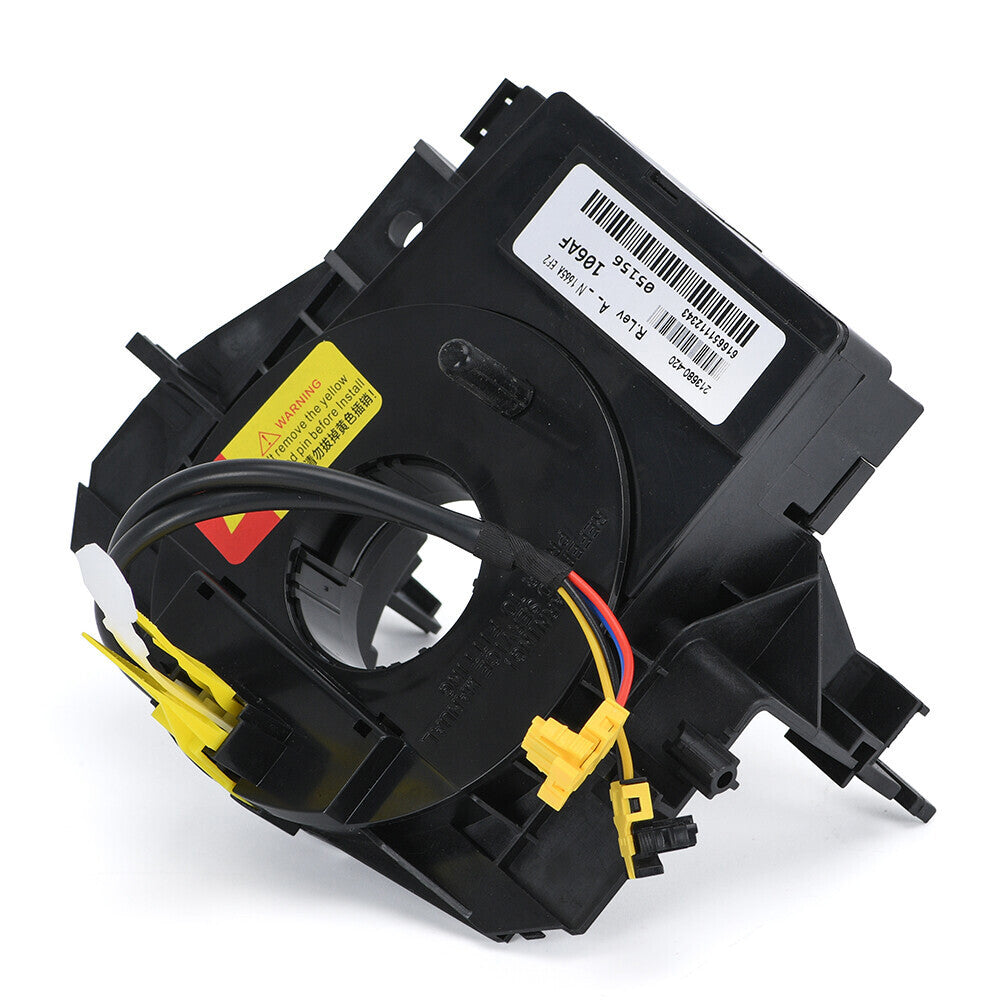 Clock Spring For Jeep Wrangler JK 07-18 With Angle Sensor Steering Wheel Black