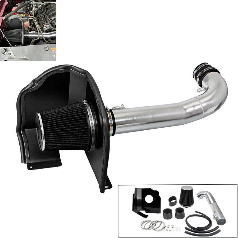 Cold Air Intake Induction System Kit For Chevy GMC 1500 5.3L 6.2L 2014-2018