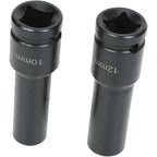 1 Pack Deep Impact Socket Set 1/2" Metric Drive 8-32mm SAE Impact Sockets w/Case