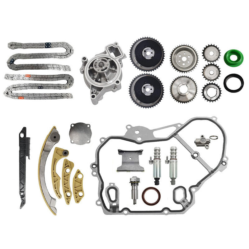 For GM Terrain Chevy Equinox 2.2L 2.4L Ecotec Timing Chain Kit with Water Pump