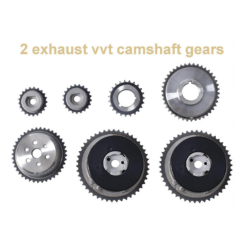 For GM Terrain Chevy Equinox 2.2L 2.4L Ecotec Timing Chain Kit with Water Pump