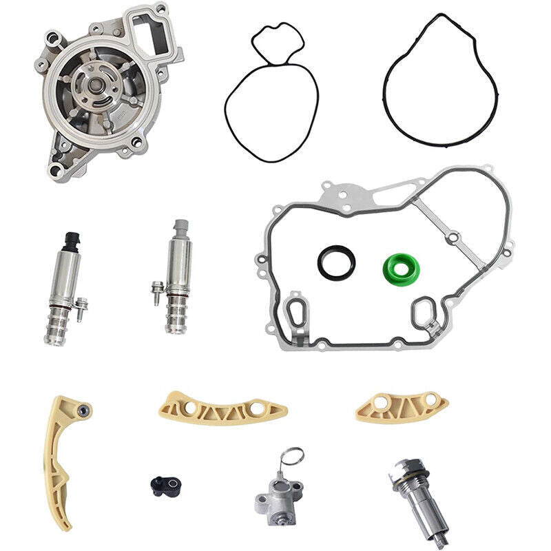 For GM Terrain Chevy Equinox 2.2L 2.4L Ecotec Timing Chain Kit with Water Pump