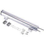 2" x 15" POLISHED STAINLESS STEEL 24 OZ RADIATOR DR OVERFLOW TANK BOTTLE NEW