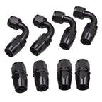 4 Port Oil Catch Can Breather with Hose Kit 10AN for Honda Acura Turbo Universal