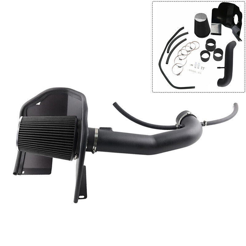 Cold Air Intake System w/ Filter Shield for 2014-2018 Chevy GMC 1500 5.3L 6.2L