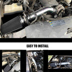 4" Cold Air Intake Induction Kit Filter for Ford 99-06 Silverado 1500 2500 Black