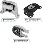 Engine Motor & Transmission Mount Set For 13-16 Ford Escape 2.0L 2.5L