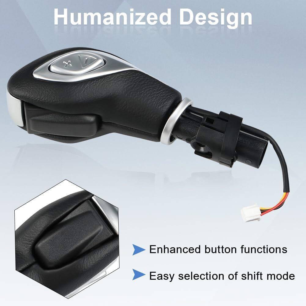 Gear Shift Knob Shifter Lever Automatic Transmission For 13-15 Ford Escape Matte