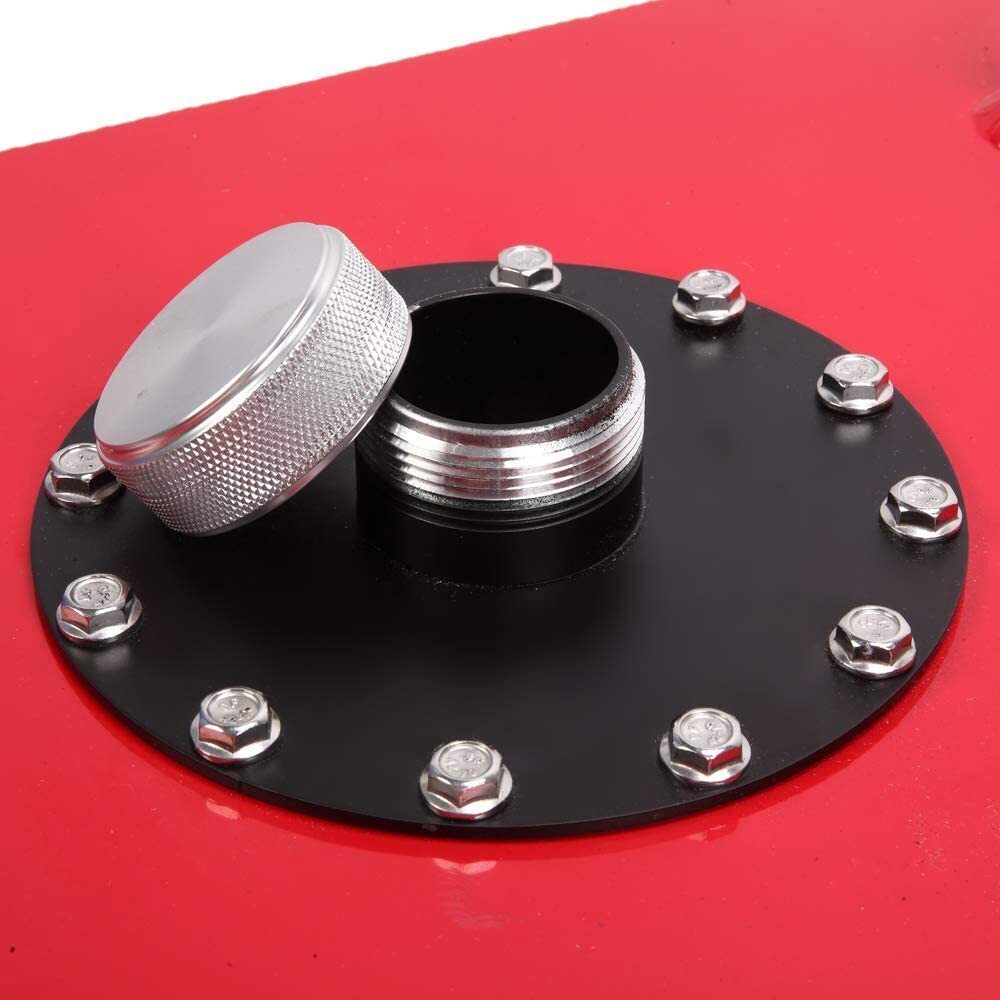 19 Gallon 72L Racing Fuel Cell Gas Tank + Cap + Level Sender Top Feed Universal
