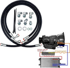 Allison Transmission Cooler Lines For 06-10 Chevy/GMC 6.6l Duramax w/ Fittings
