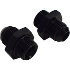AN10 10AN Male Aluminum Inline Fuel Shut Off Valve w/ Cable Lever Black