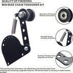 2x Black Spring Loaded Chain Tensioner For 49cc 66cc 80cc Engine Motorized Bike