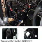 1 Pair Front Left & Right Window Regulator For Hyundai Tucson 16-20 82471-D3011