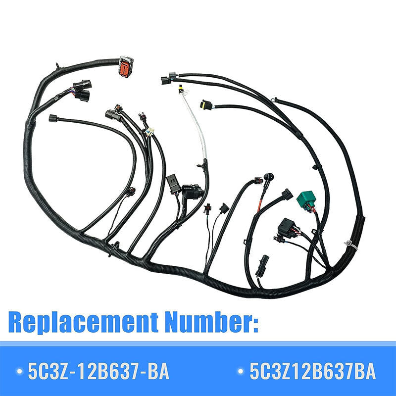 5C3Z-12B637-BA For 2005-2007 Ford Super Duty Diesel Engine Wiring Harness 6.0L A
