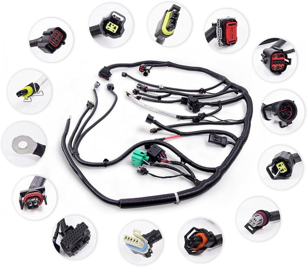 5C3Z-12B637-BA For 2005-2007 Ford Super Duty Diesel Engine Wiring Harness 6.0L A