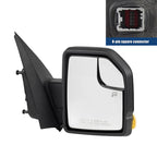 Passenger Right Side Door Mirror Power + Lamp 8 Pins For 15-20 Ford F-150