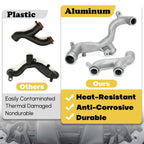 Water Coolant Pipe Kit Fit for Land Rover LR4 3.0L Range Rover 5.0L Supercharged