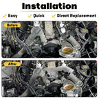Water Coolant Pipe Kit Fit for Land Rover LR4 3.0L Range Rover 5.0L Supercharged