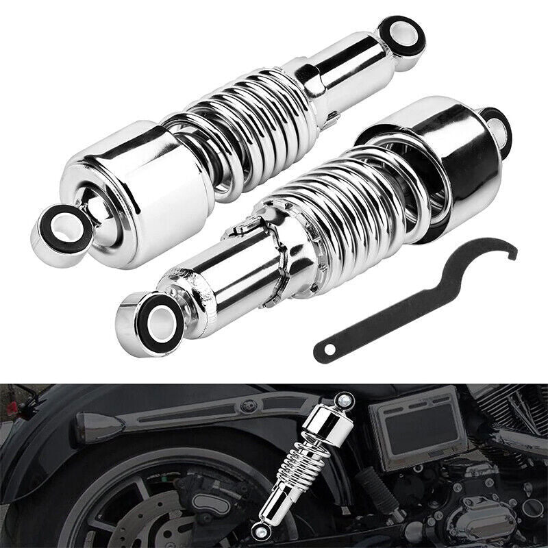 10.5" Rear Shocks Absorbers Lowering For 1980-UP Harley Davidson Touring FLT/FLH