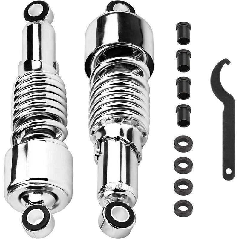 10.5" Rear Shocks Absorbers Lowering For 1980-UP Harley Davidson Touring FLT/FLH