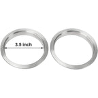 NEW 3.5" V-Band Flange Male Female & Clamp Kit for Turbo Exhaust Pipe 2PCS