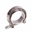 NEW 3.5" V-Band Flange Male Female & Clamp Kit for Turbo Exhaust Pipe 2PCS