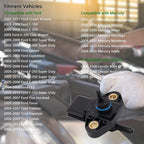 3F2Z-9G756-AC For 2007-2014 CM-5229 Ford Injection Pressure Fuel Sensor US