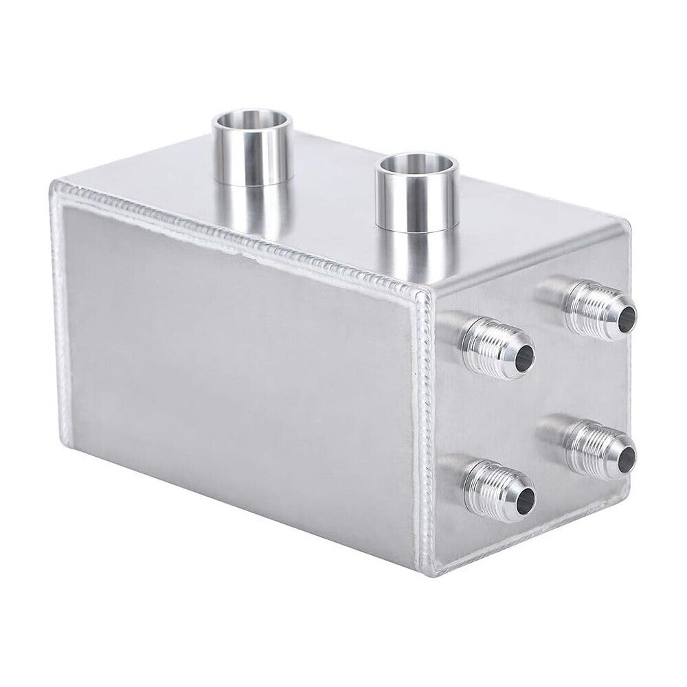 Universal Oil Catch Can Kit Breather Box for Honda Acura Turbo 4 Port