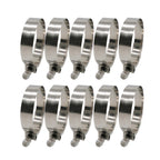 New 3.5" T-Bolt Clamp Stainless Steel Turbo 95mm-103mm Silicone Hose Clamp 10PCS