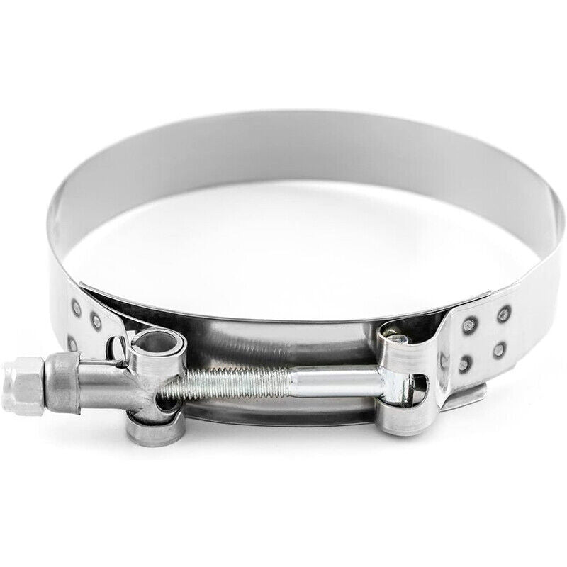 New 3.5" T-Bolt Clamp Stainless Steel Turbo 95mm-103mm Silicone Hose Clamp 10PCS