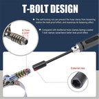 New 3.5" T-Bolt Clamp Stainless Steel Turbo 95mm-103mm Silicone Hose Clamp 10PCS