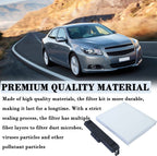 Cabin Air Filter & Filter Access Door for Dodge Ram 1500 2500 3500 68318365AA US