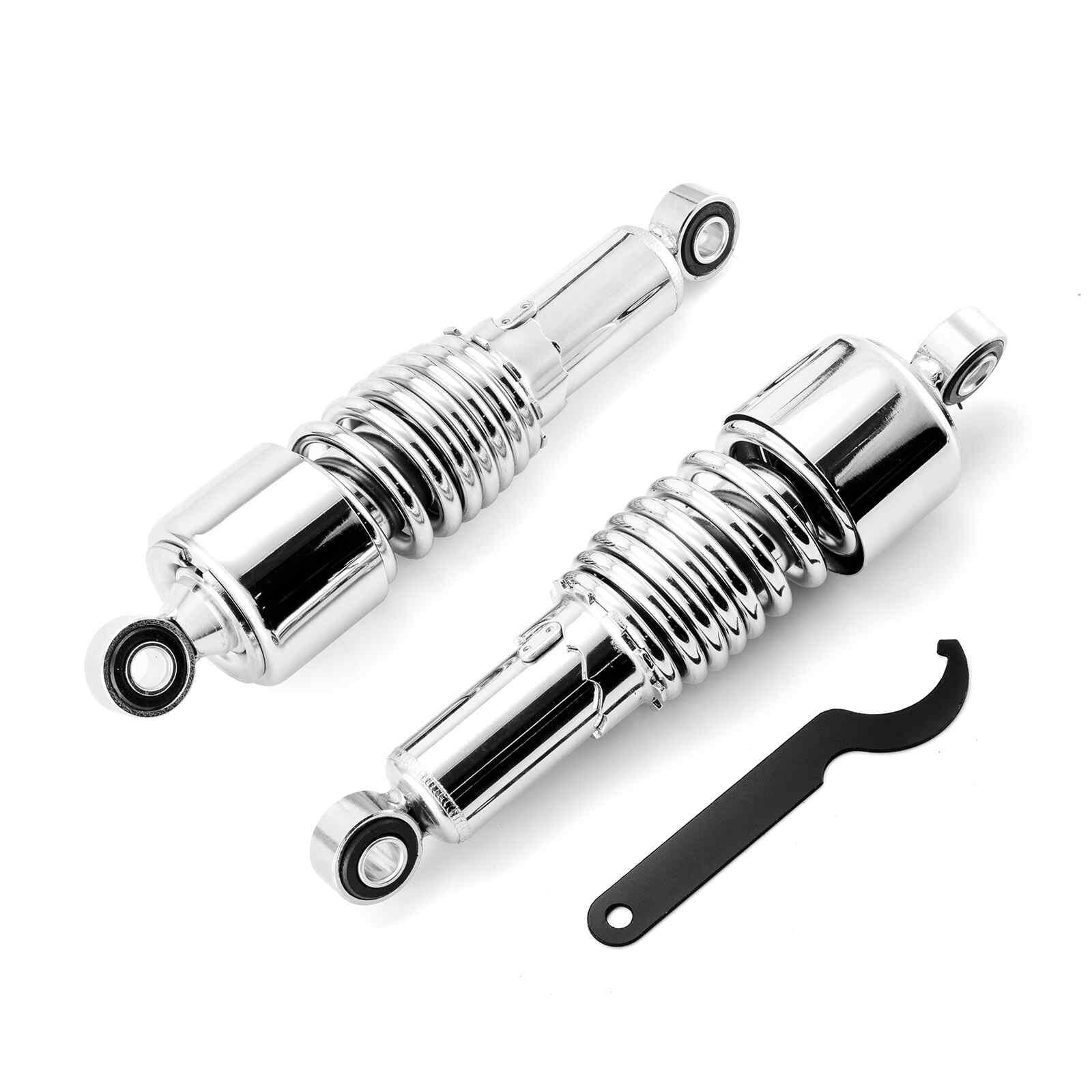 10.5" Rear Shocks Lowering Kit Adjustable For Harley Touring Road King Electra