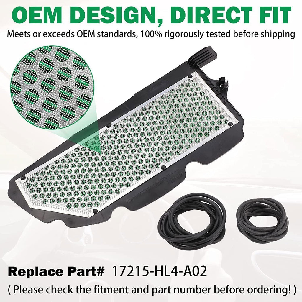 Car Air Filter For Honda Pioneer 1000 1000-5 2016-2021, #17215-HL4-A02