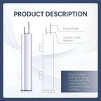 3 X 16 Radiator Coolant Over Flow Tank Can Polished Stainless Steel 50 3'' X 16'