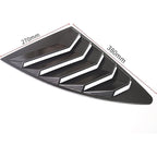 Window Side Louver Cover Carbon Fiber Look For Toyota 86 Scion FR-S Subaru BRZ