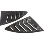 Window Side Louver Cover Carbon Fiber Look For Toyota 86 Scion FR-S Subaru BRZ