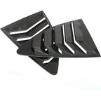 Window Side Louver Cover Carbon Fiber Look For Toyota 86 Scion FR-S Subaru BRZ