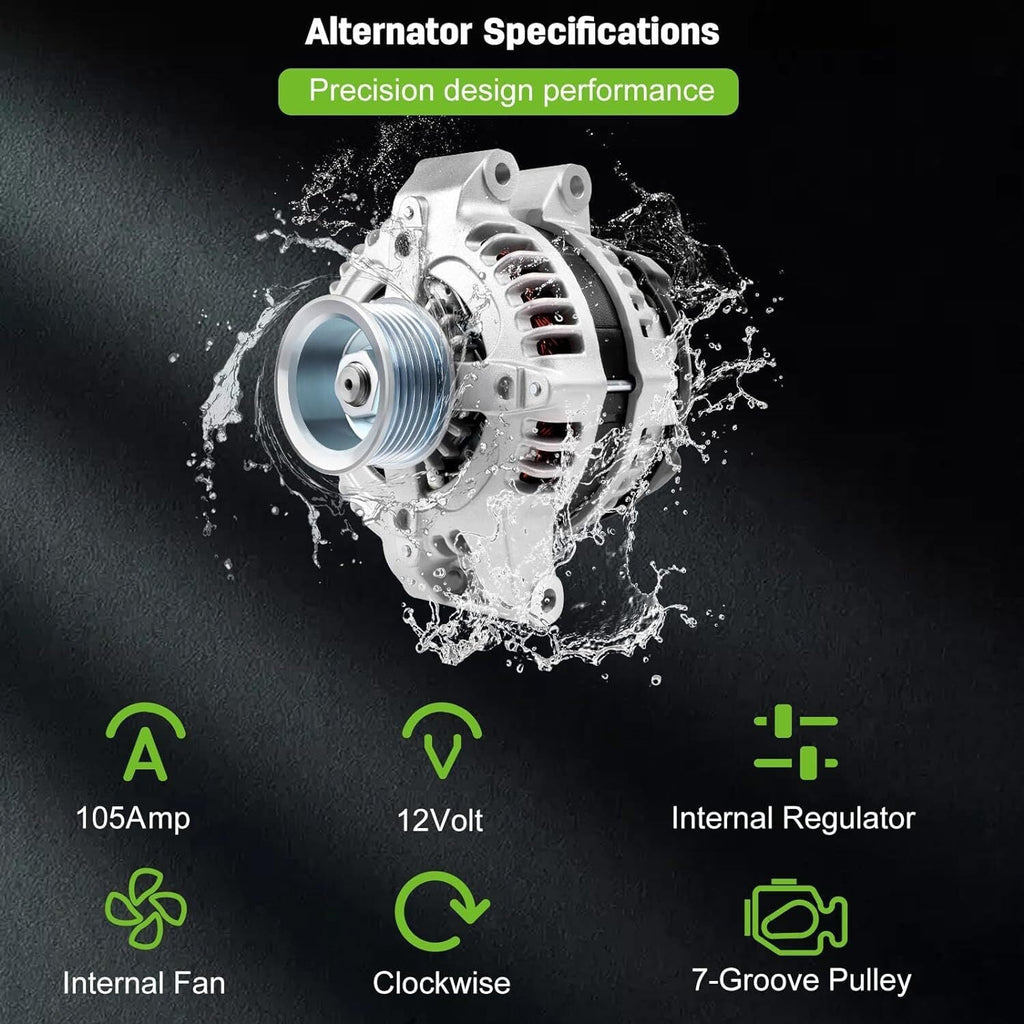 Alternator For Honda Civic CR-V Element 2006-2011 ACURA CSX TSX 2.4L 13980