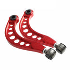 New For 2006-2011 Honda Civic Adjustable Rear Upper Camber Control Arm Kit Red