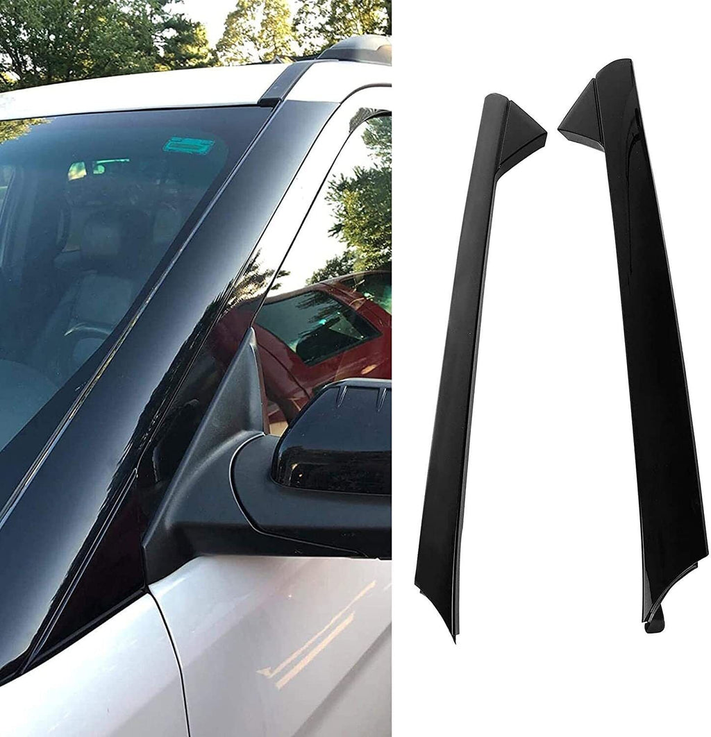 Fit For 11-19 Explorer Windshield Outer Trim Pillar Molding Passenger & Driver