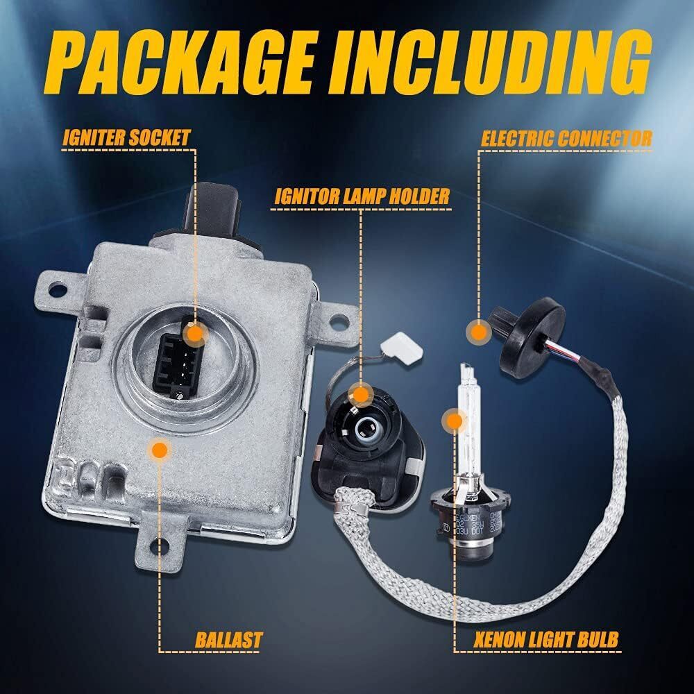 For 2006-2014 Acura TL TSX Xenon Headlight Ballast with Igniter and D2S Bulb