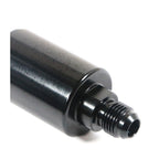 Universal 6AN Inline Fuel Filters Removable and Replaceable Black