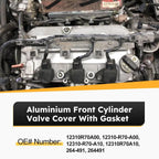 Front Cylinder Valve Cover For Honda Odyssey Accord Sedan 3.5L V6 12310-R70-A00