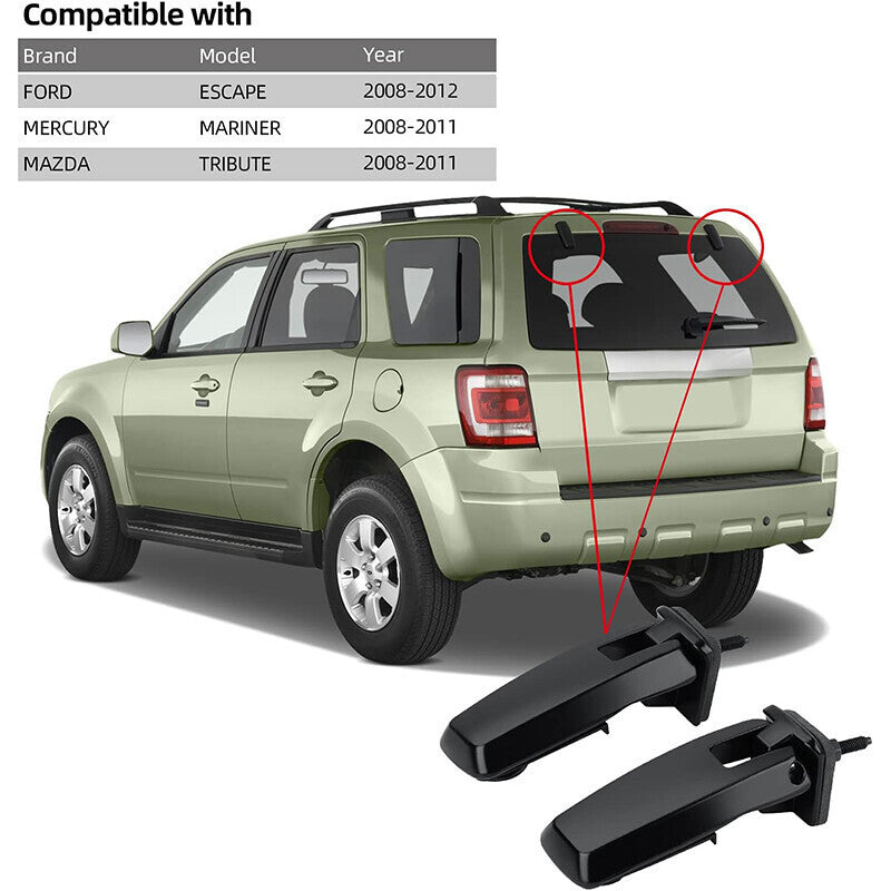 Rear Liftgate Window Glass Hatch Hinge for 2008-2012 Ford Escape Mariner Tribute