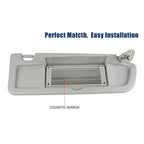Driver Left + Passenger Right Side Sun Visor For 06-11 Honda Civic EX LX Sedan