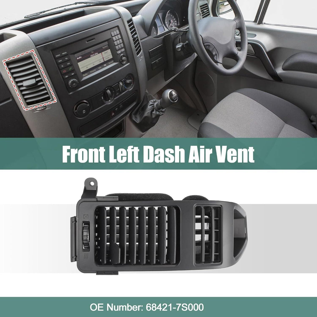 NEW Left Dash A/C Vent Grille for 2004-2006 Nissan Titan Armada 68421-7S000