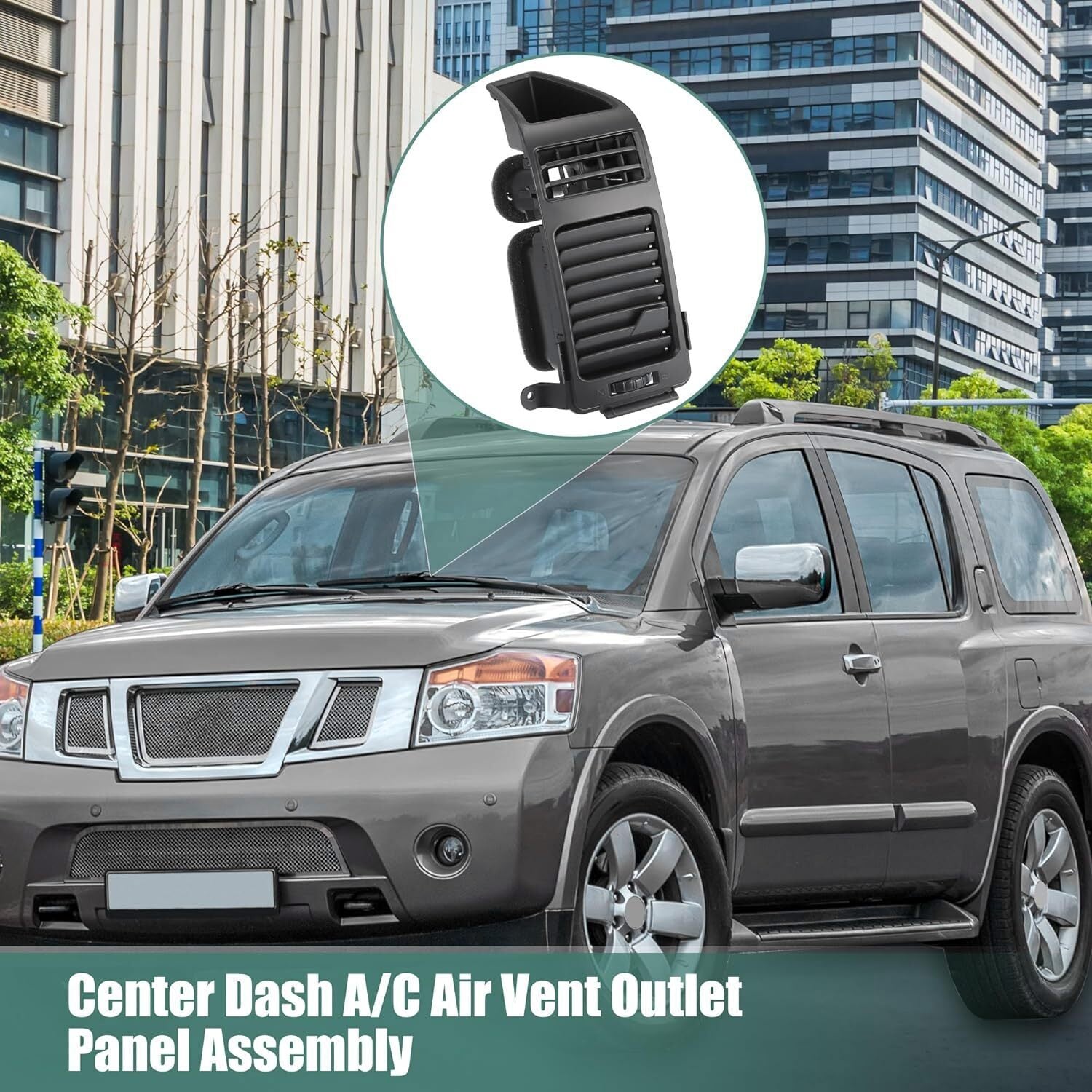 NEW Left Dash A/C Vent Grille for 2004-2006 Nissan Titan Armada 68421-7S000