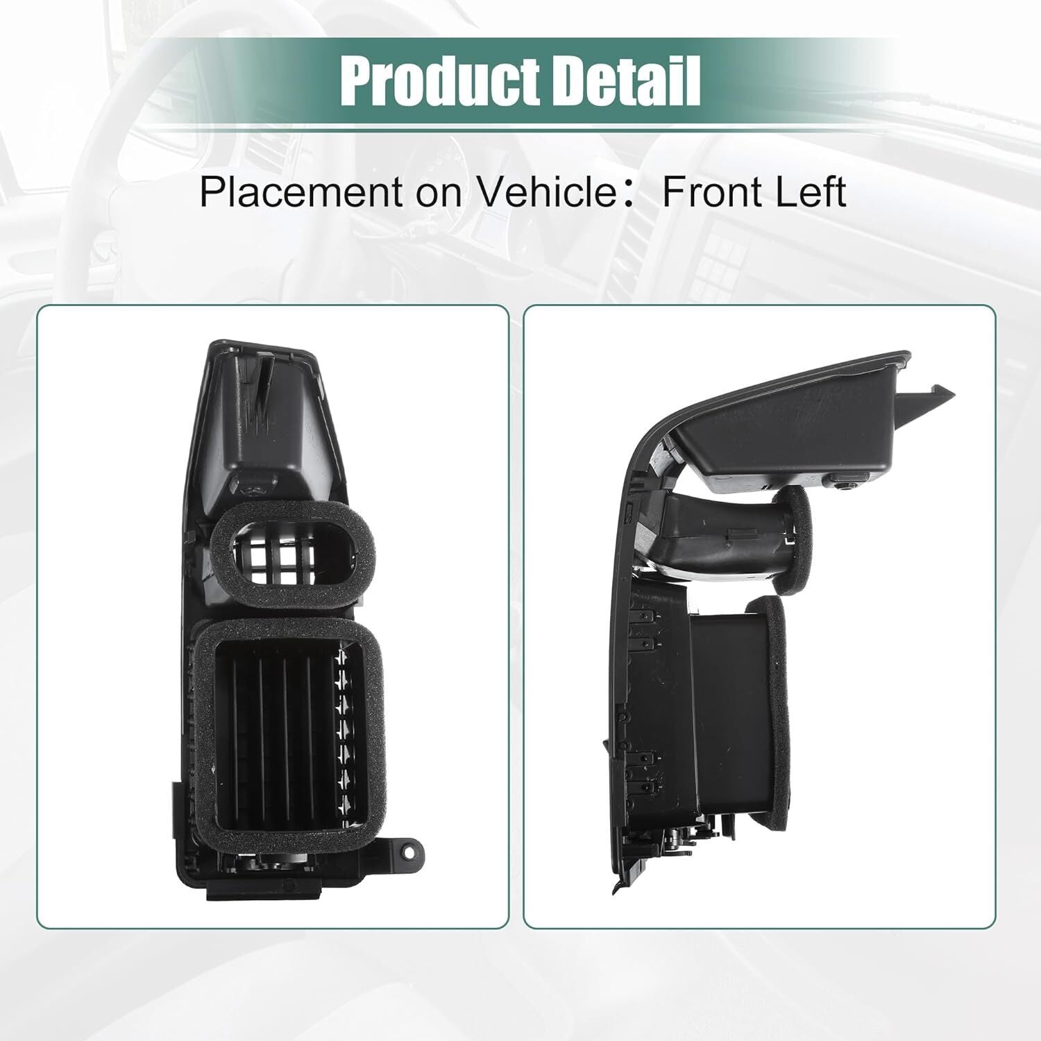 NEW Left Dash A/C Vent Grille for 2004-2006 Nissan Titan Armada 68421-7S000