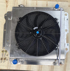 3 Row Radiator+Fan Aluminum Shroud Relay For Jeep 1987-2006 Wrangler TJ YJ L4 L6